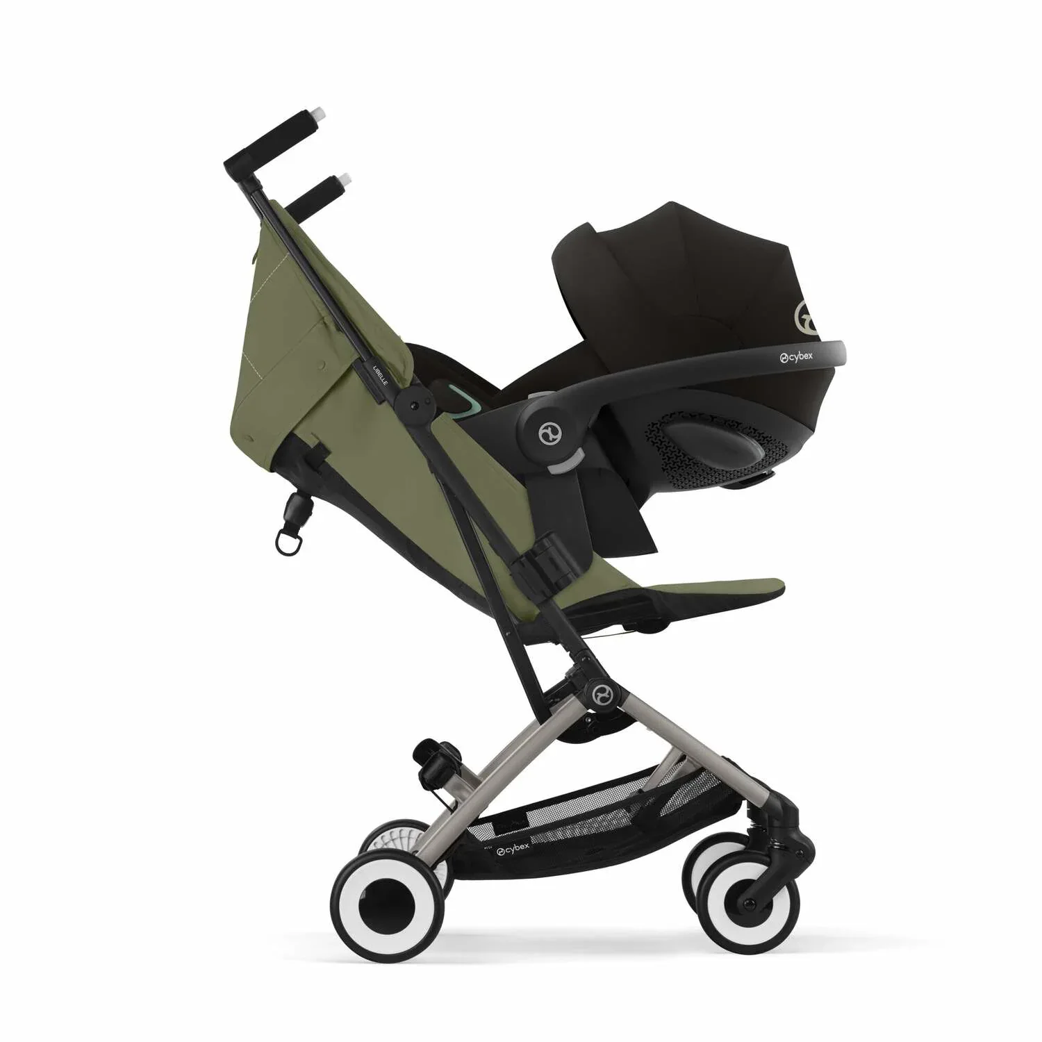 Cybex® Stroller Libelle (0-22kg) Moss Green (Taupe Frame) 2025 - Image 3