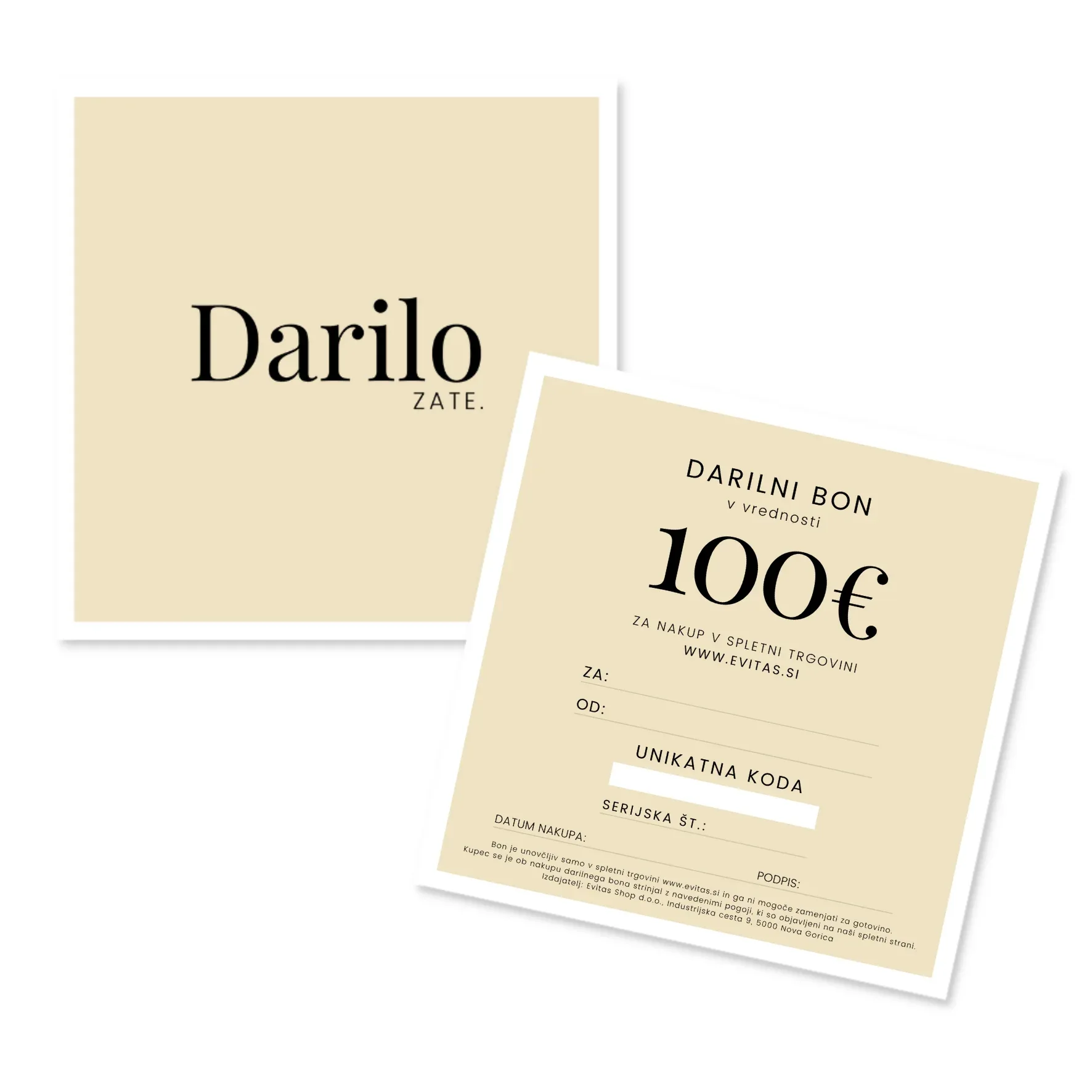 DARILNI BON Evitas - Image 2