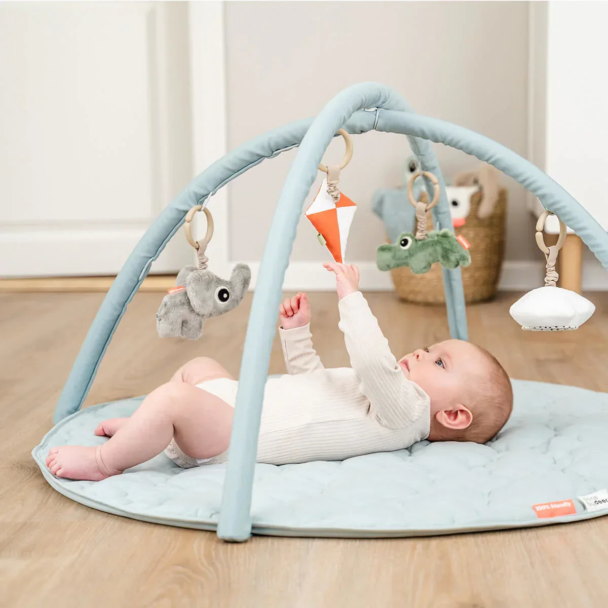Done by Deer® Activity play mat Playground Blue - Image 5