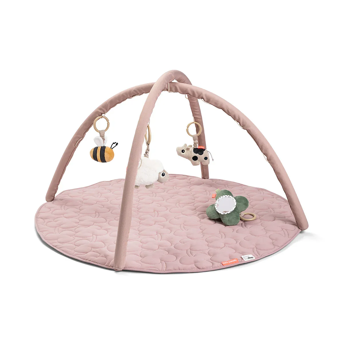 Done by Deer® Activity play mat Tiny Farm Powder - Image 2