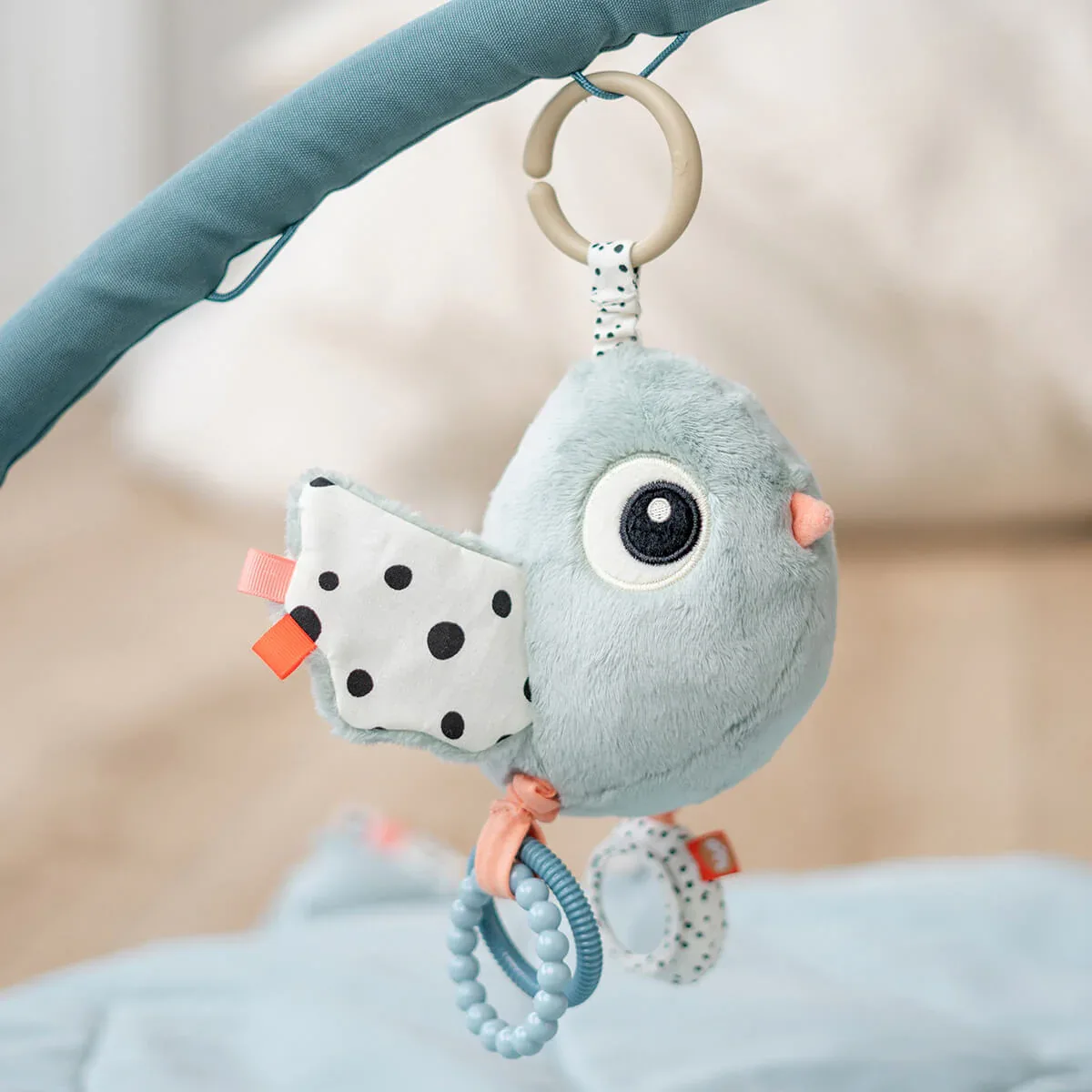 Done by Deer® Activity sensory toy Birdee Blue - Image 4
