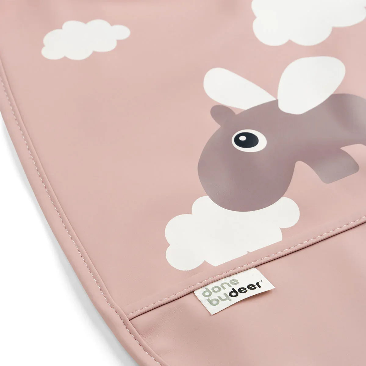 Done by Deer® Bib Happy Clouds Powder - Image 3
