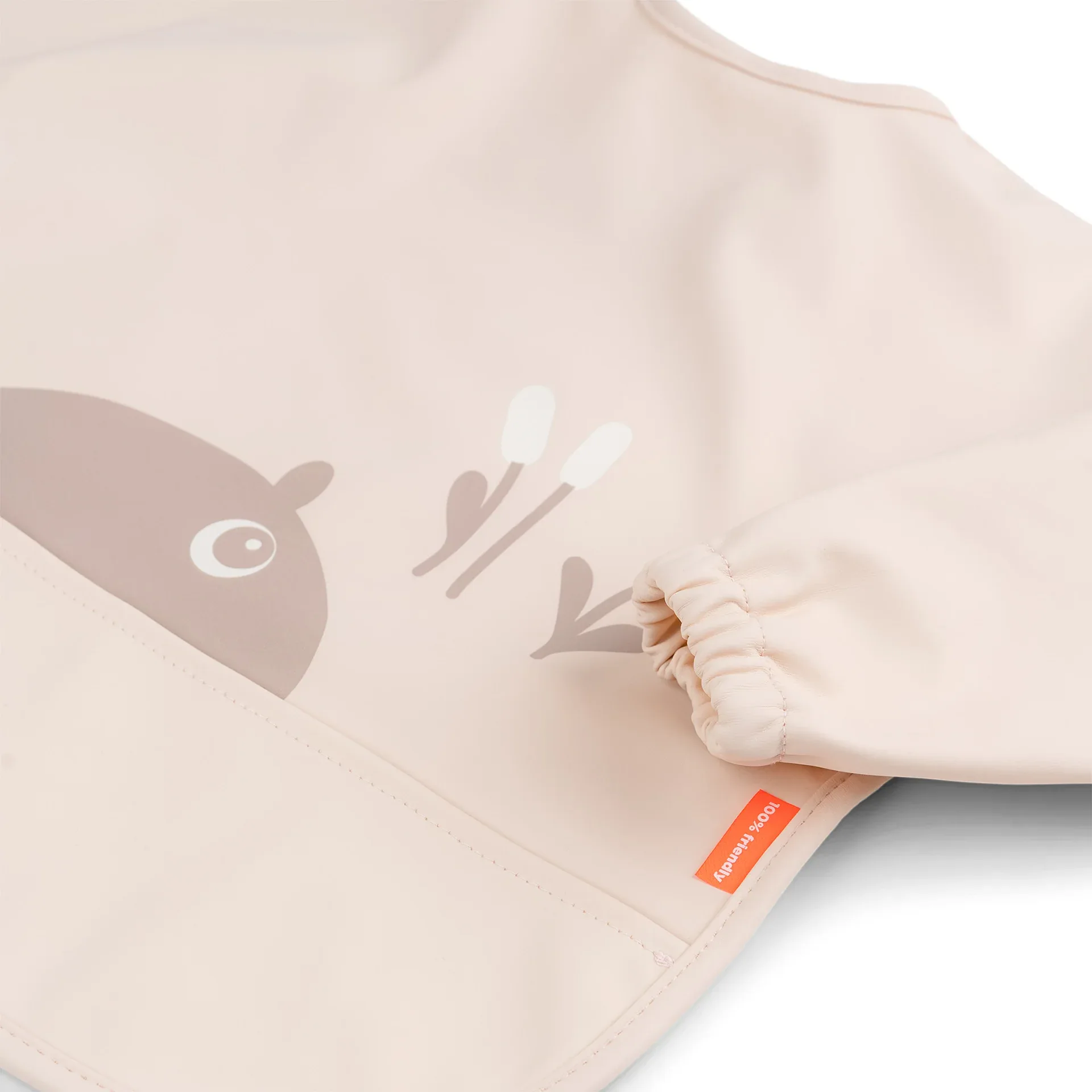 Done by Deer® Bib with sleeves Ozzo Powder - Image 2