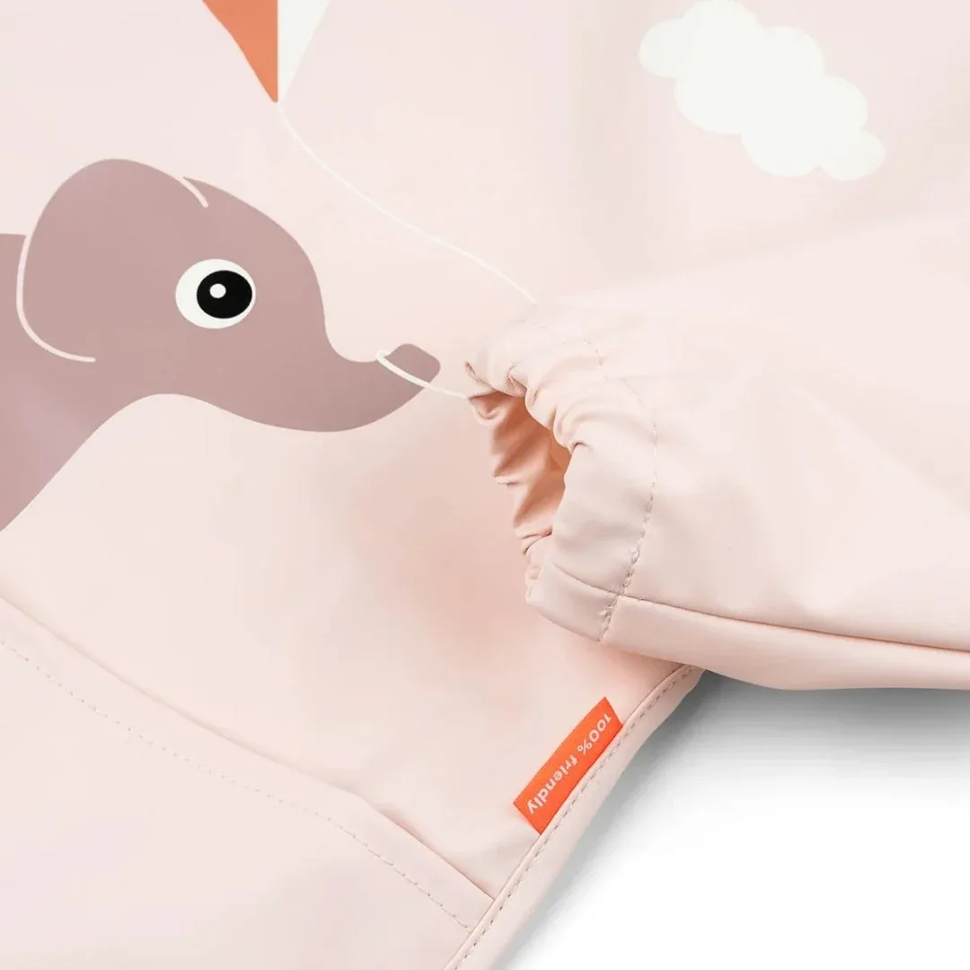Done by Deer® Bib with sleeves Playground Powder - Image 3