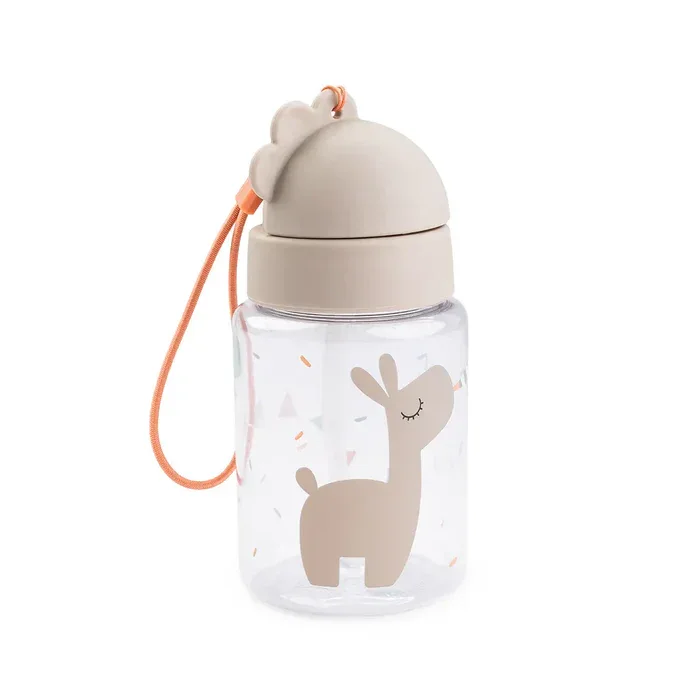Done by Deer® Bottle with straw Celebration Sand 280 ml - Image 2