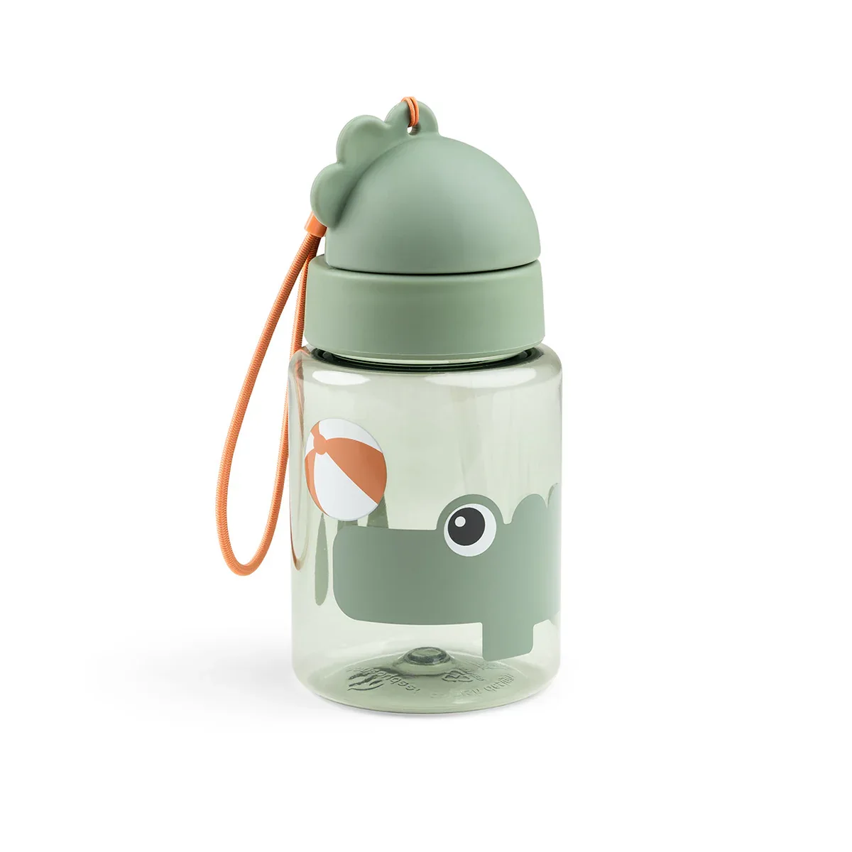 Done by Deer® Bottle with straw Playground Green 280 ml - Image 3