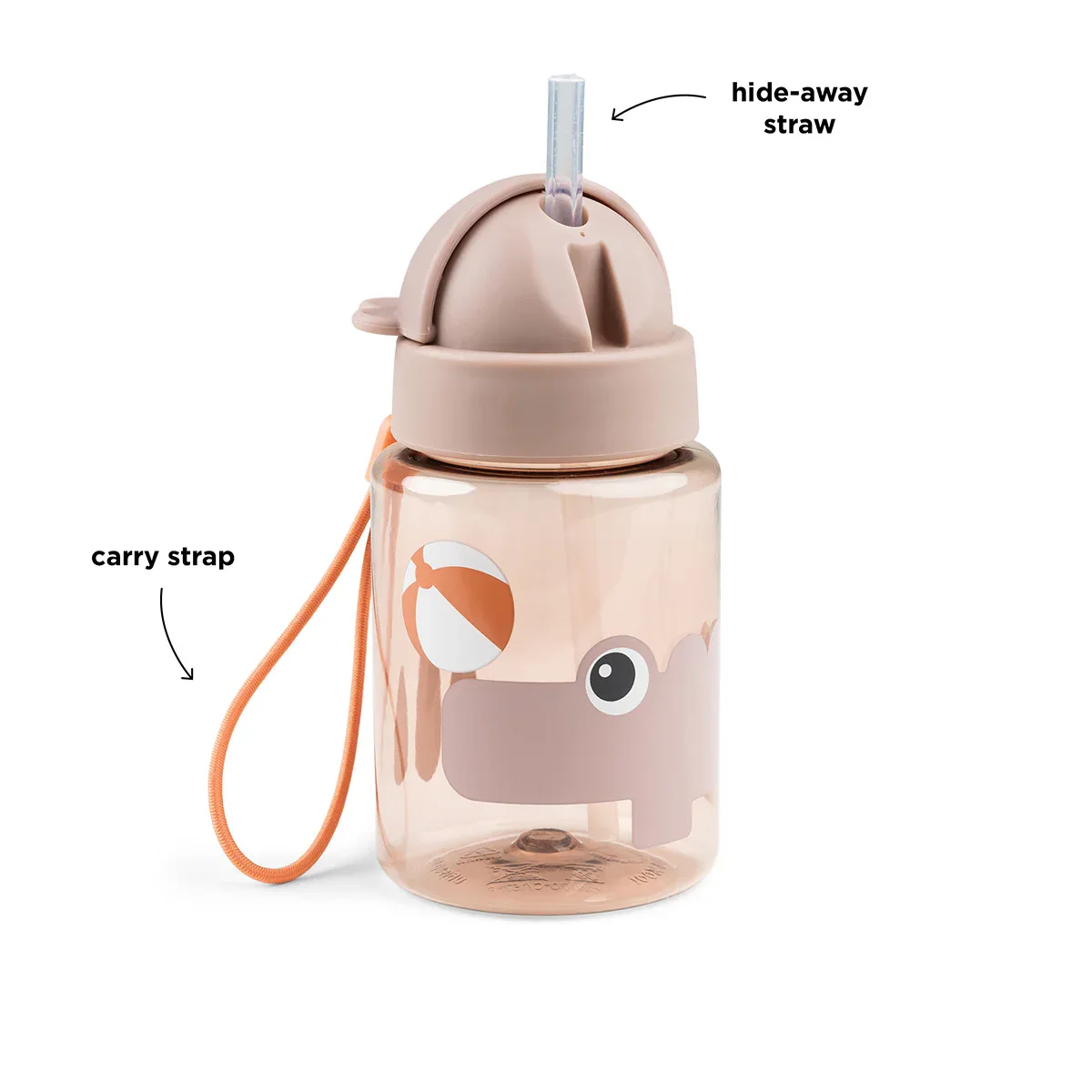 Done by Deer® Bottle with straw Playground Powder 280 ml - Image 3