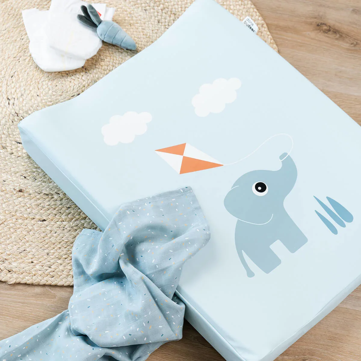 Done by Deer® Changing pad Playground Blue - Image 3