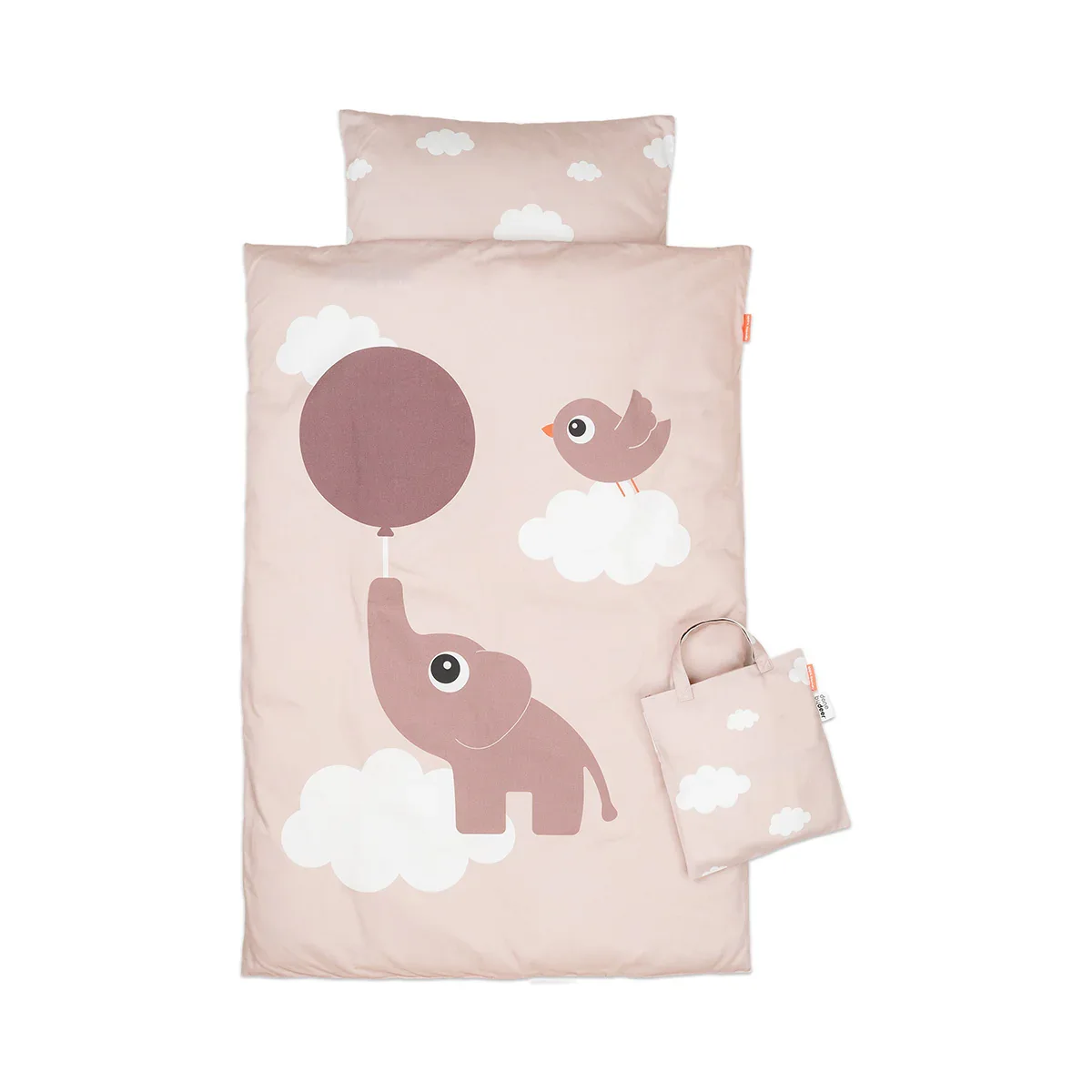 Done by Deer® Children's bedding Elphee Powder 100x140