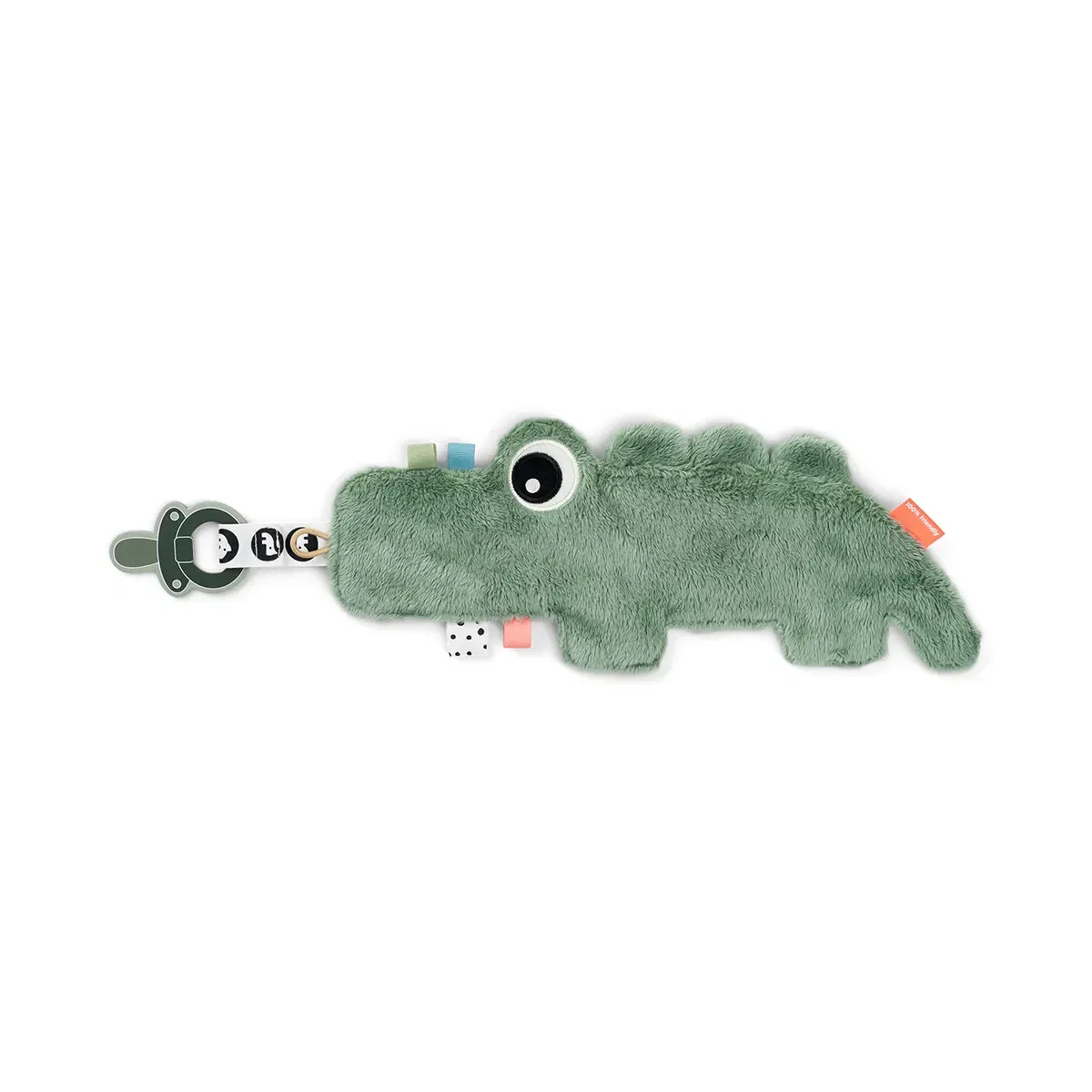 Done by Deer® Comfort blanket Croco Green - Image 2