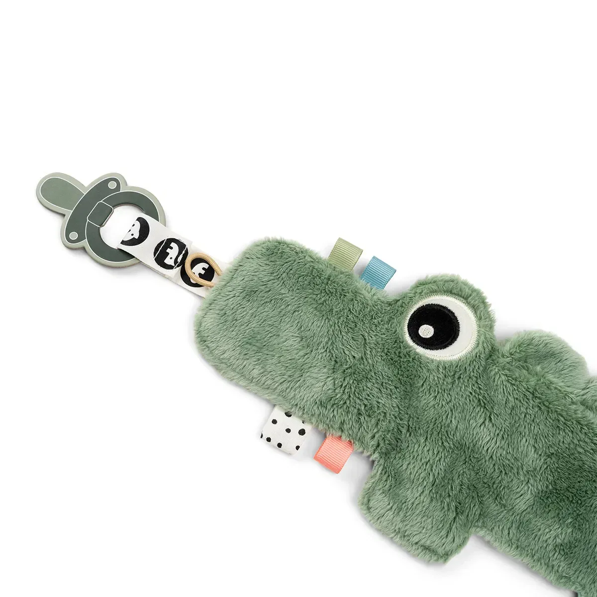 Done by Deer® Comfort blanket Croco Green - Image 3