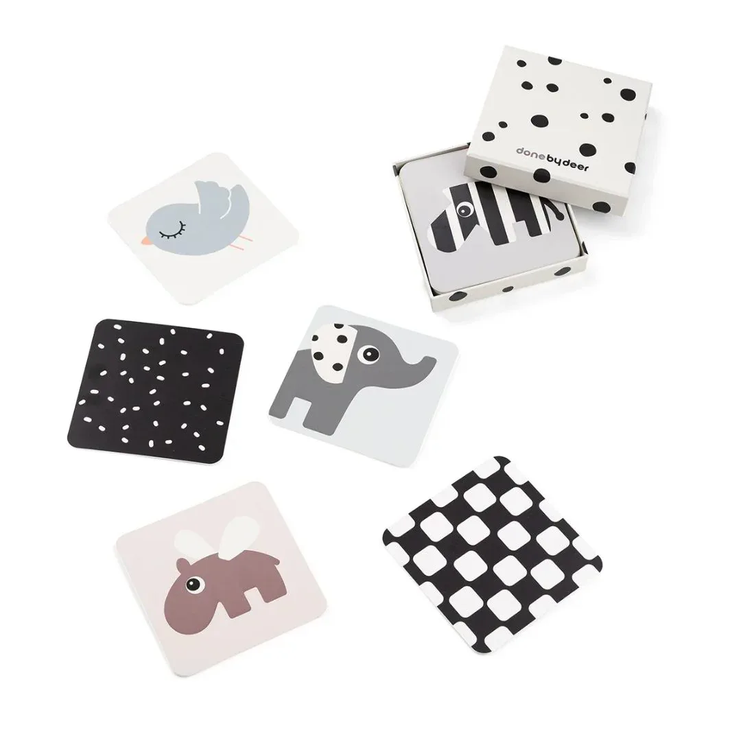 Done by Deer® Contrasting cards Deer friends - Image 2