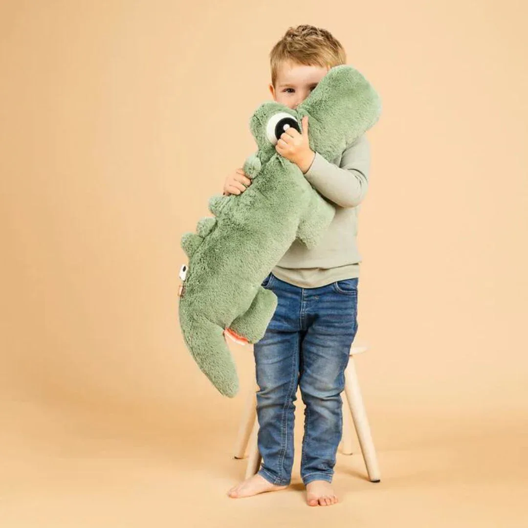 Done by Deer® Cuddly toy Croco Green - Image 2