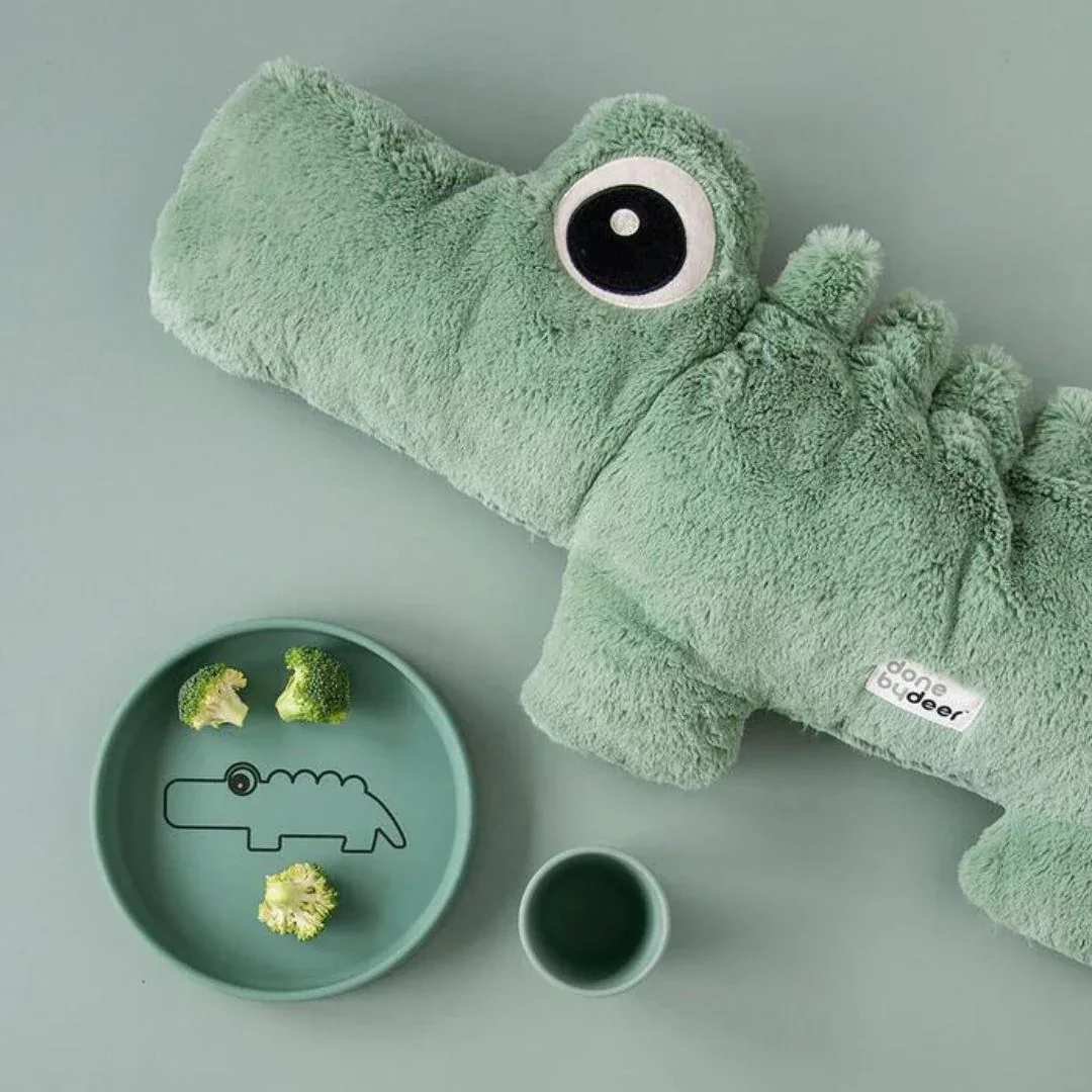 Done by Deer® Cuddly toy Croco Green - Image 3