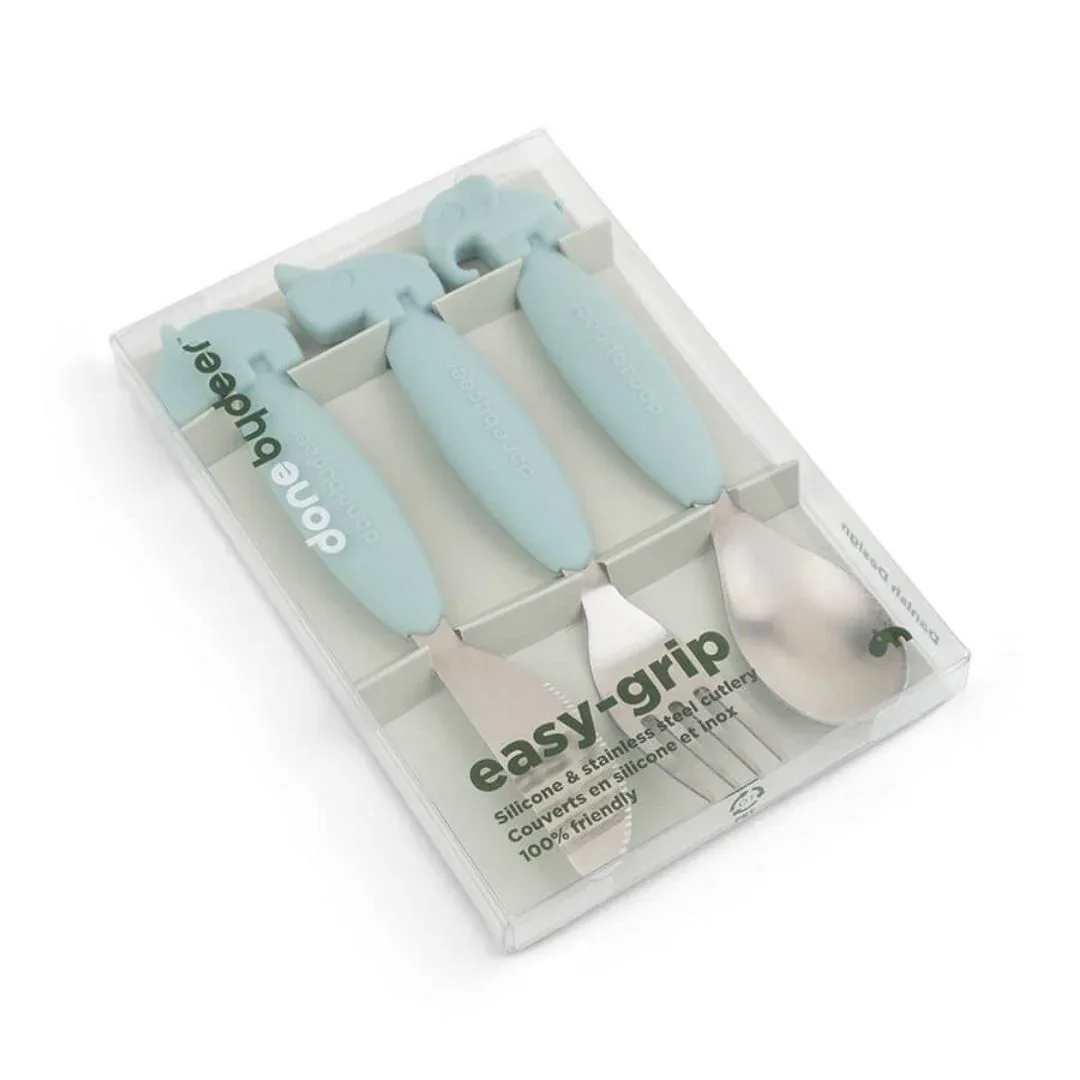 Done by Deer® Cutlery set Deer Friends Blue - Image 3