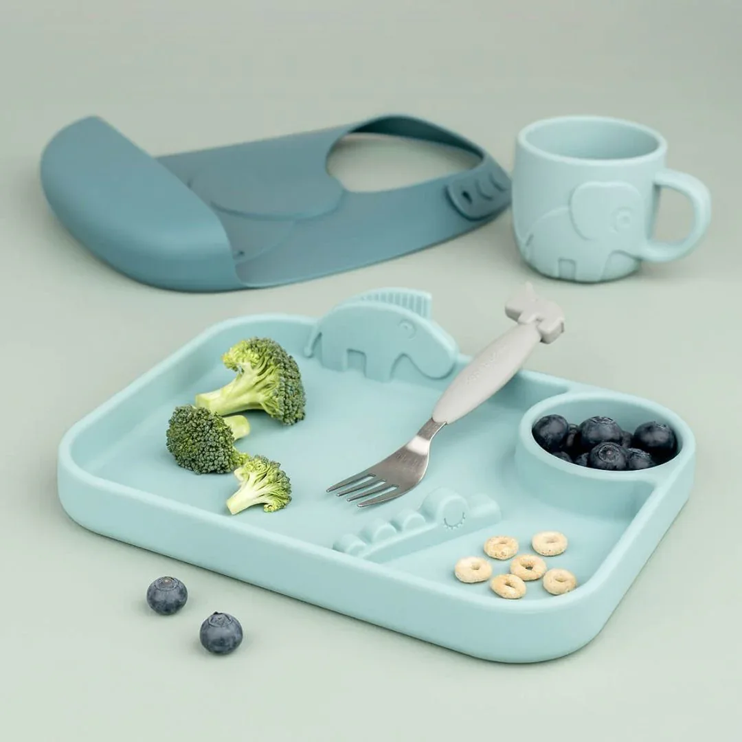 Done by Deer® Cutlery set Deer Friends Grey - Image 4