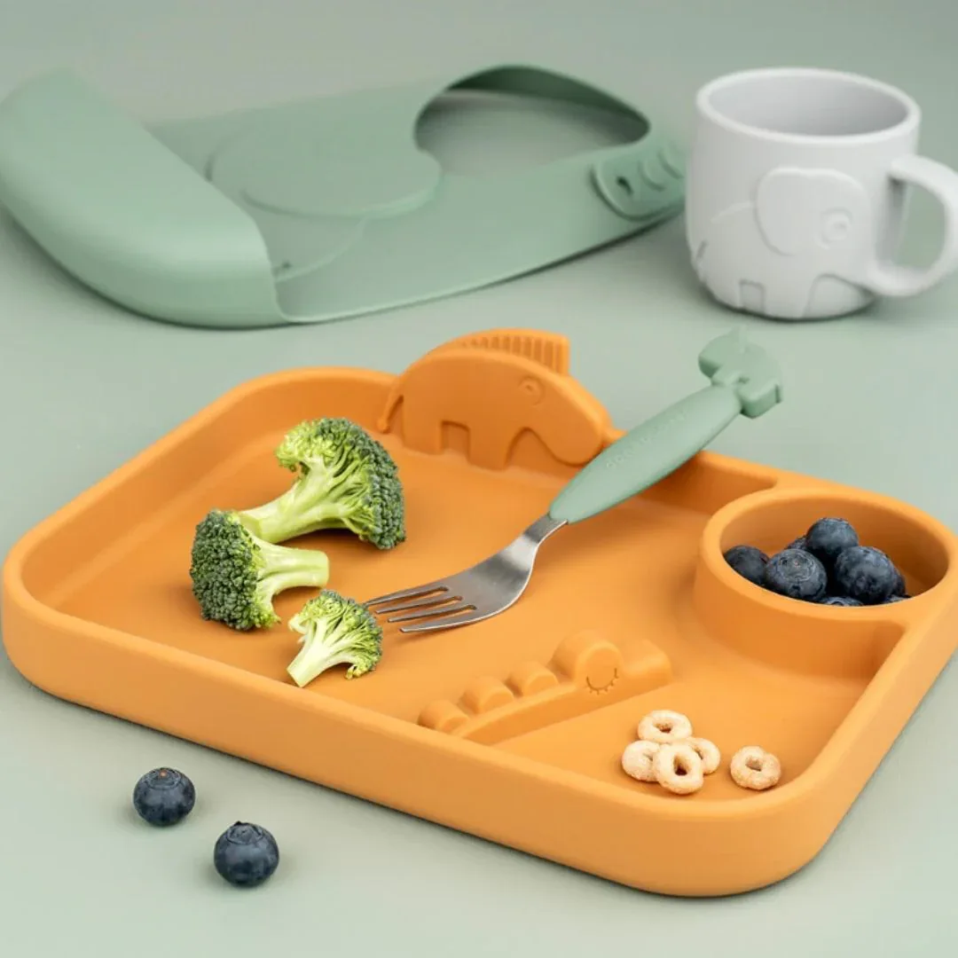 Done by Deer® Cutlery set Deer friends Green - Image 4