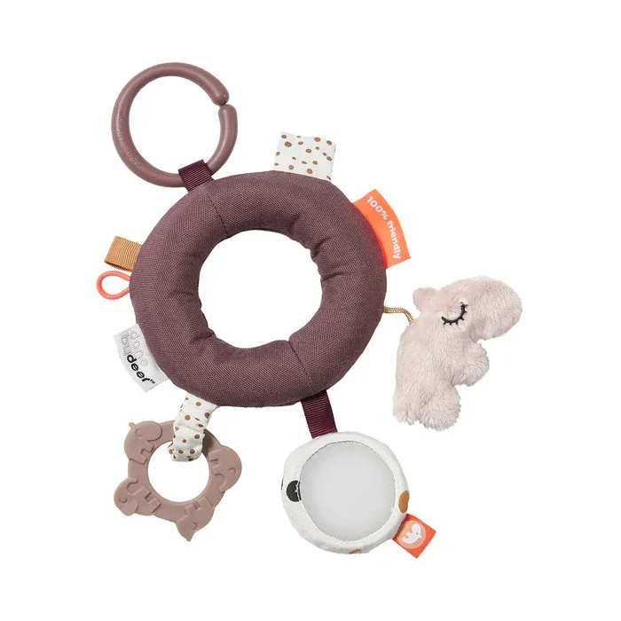 Done by Deer® Fabric Ring Deer friends Powder - Image 2