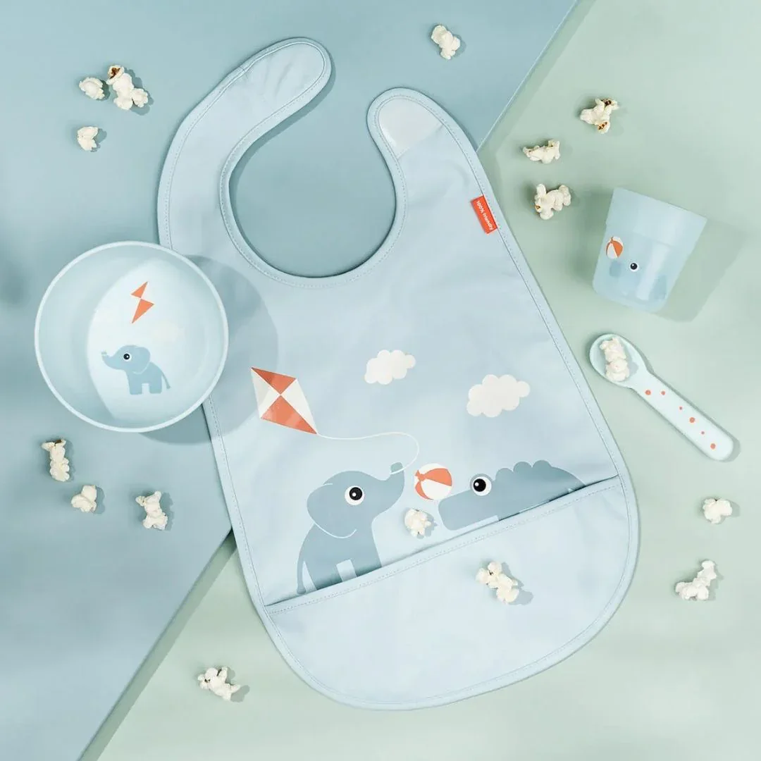 Done by Deer® First Dining Set Foodie Playground Blue - Image 3
