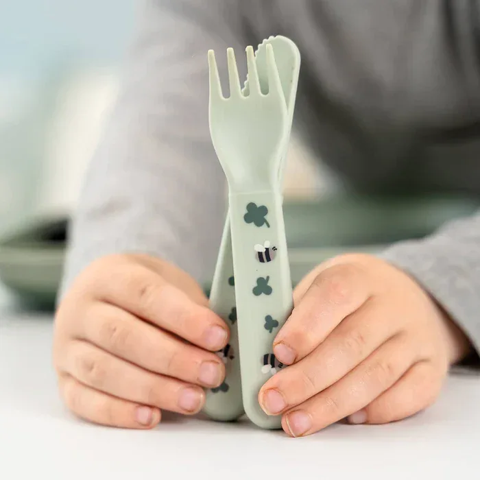 Done by Deer® First Feeding Set Foodie Tiny farm Green - Image 5
