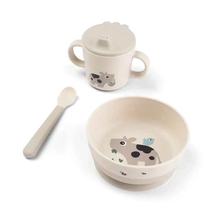 Done by Deer® First Feeding Set Foodie Tiny farm Sand