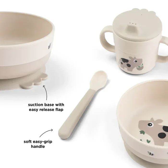 Done by Deer® First Feeding Set Foodie Tiny farm Sand - Image 5