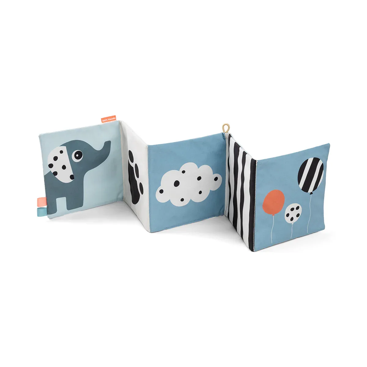 Done by Deer® Fold-out soft book Deer Friends Colour Mix - Image 7
