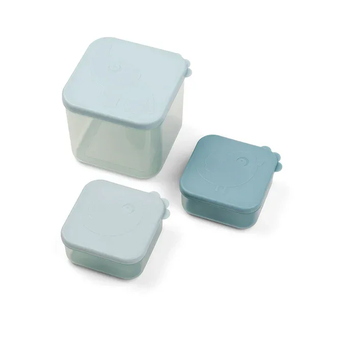 Done by Deer® Food storage container set M Elphee Blue