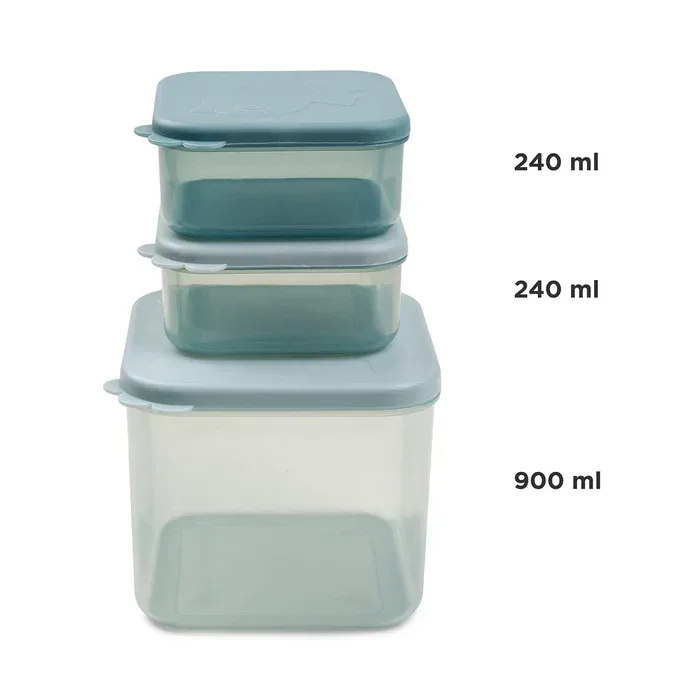 Done by Deer® Food storage container set M Elphee Blue - Image 3
