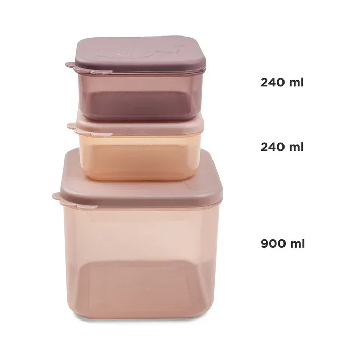 Done by Deer® Food storage container set M Elphee Powder - Image 3