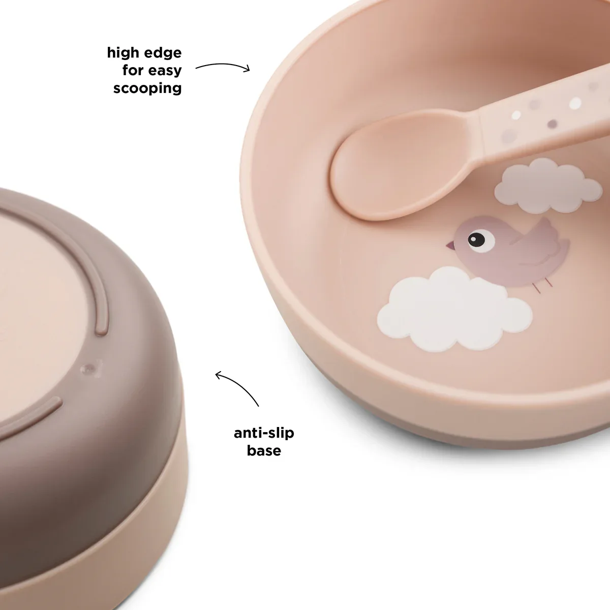 Done by Deer® Foodie Bowl Happy Clouds Powder - Image 3