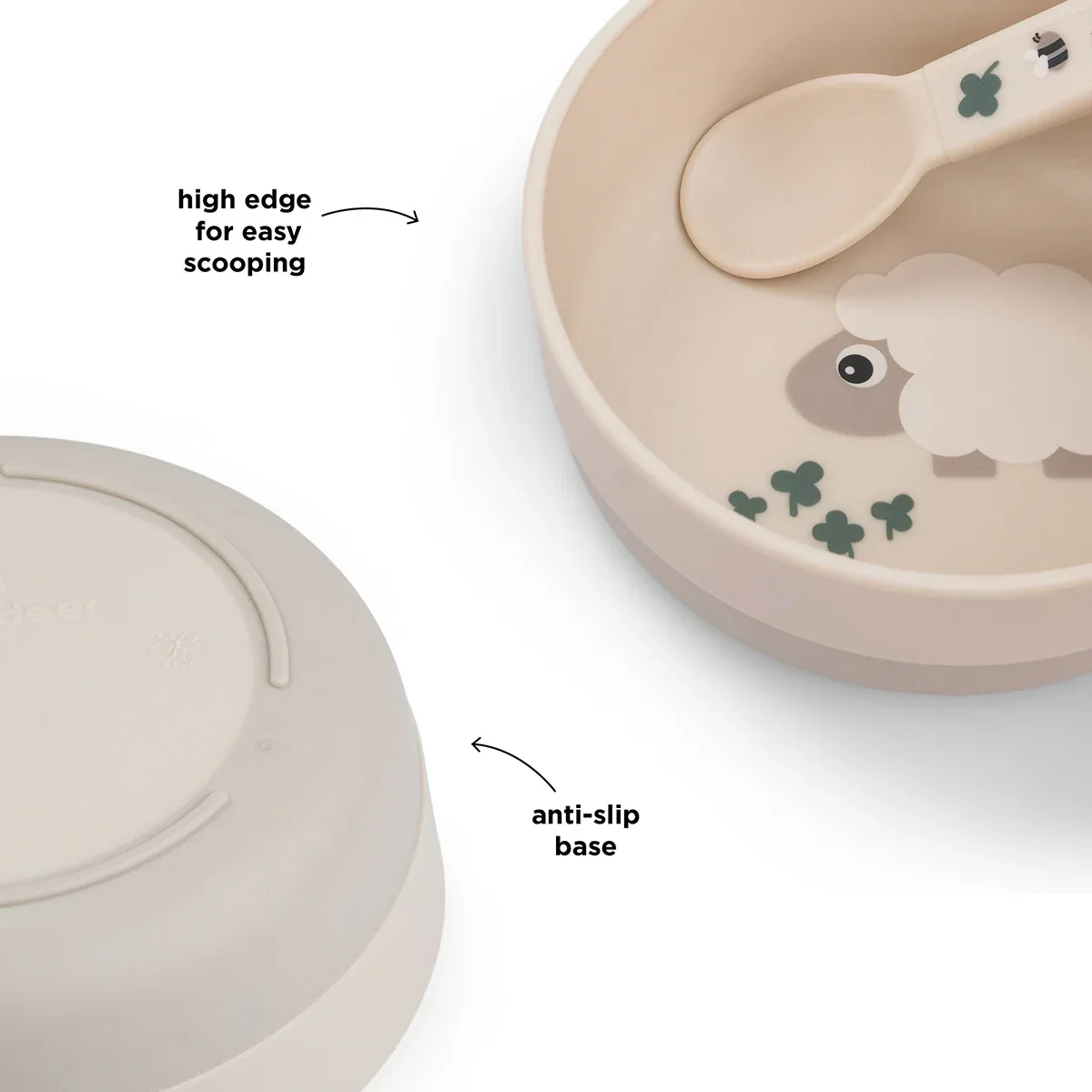 Done by Deer® Foodie Bowl Tiny Farm Sand - Image 3