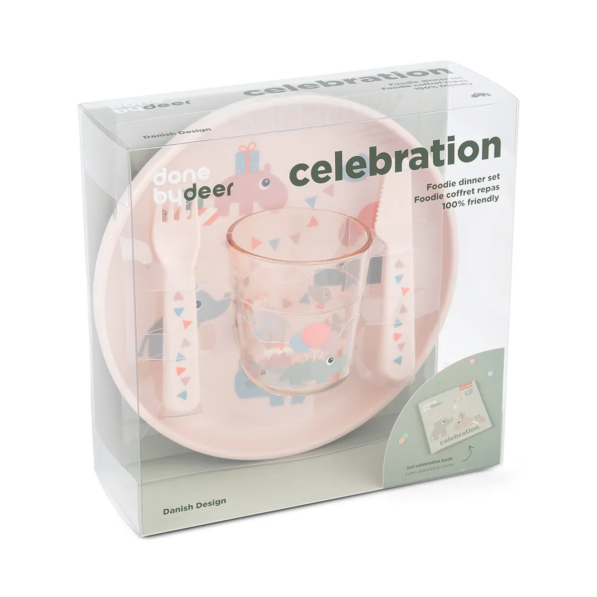 Done by Deer® Foodie dinner set Celebration Powder - Image 2