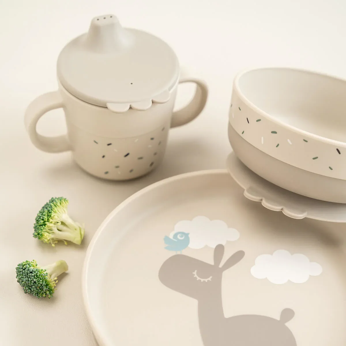 Done by Deer® Foodie dinner set Lalee Sand - Image 3