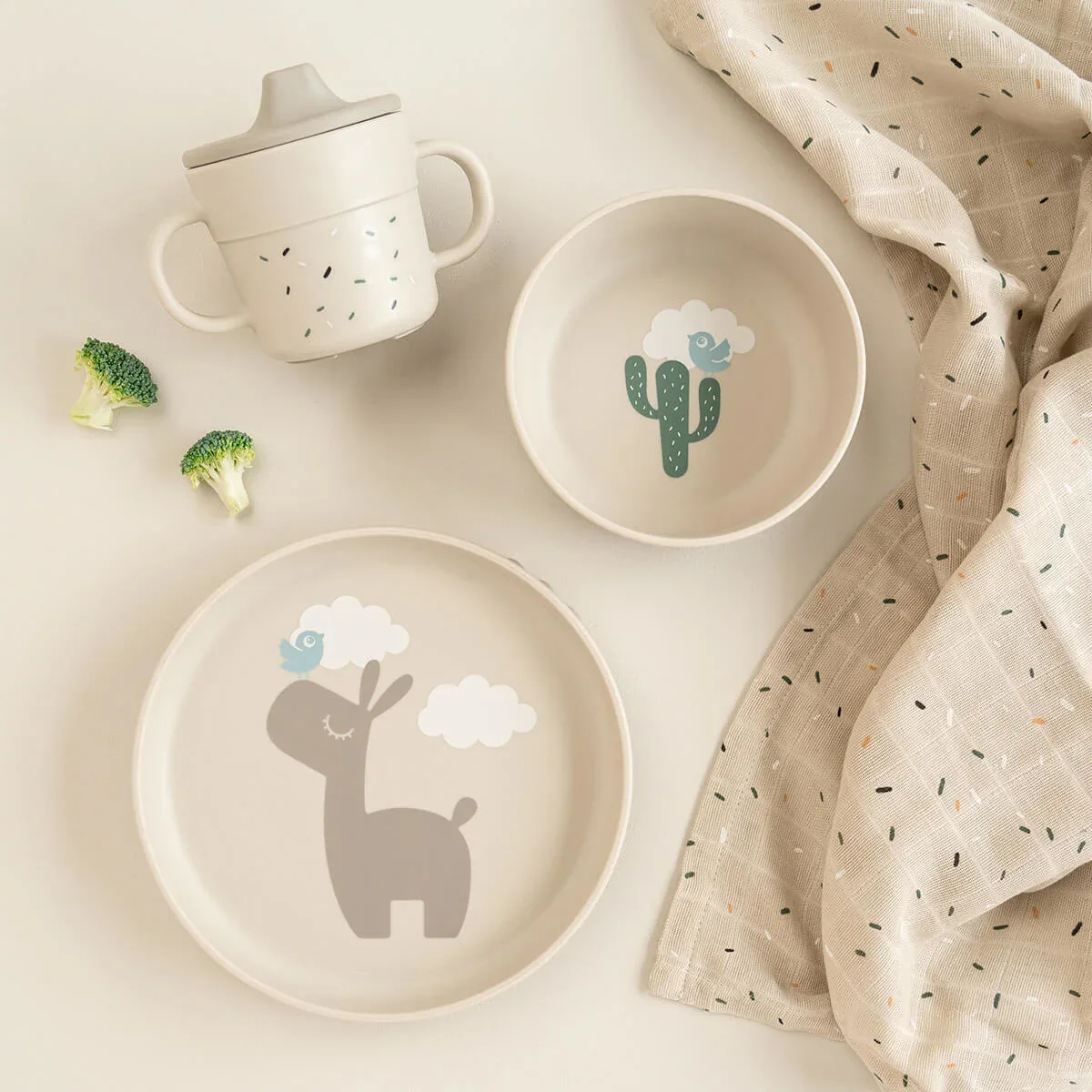 Done by Deer® Foodie dinner set Lalee Sand - Image 6