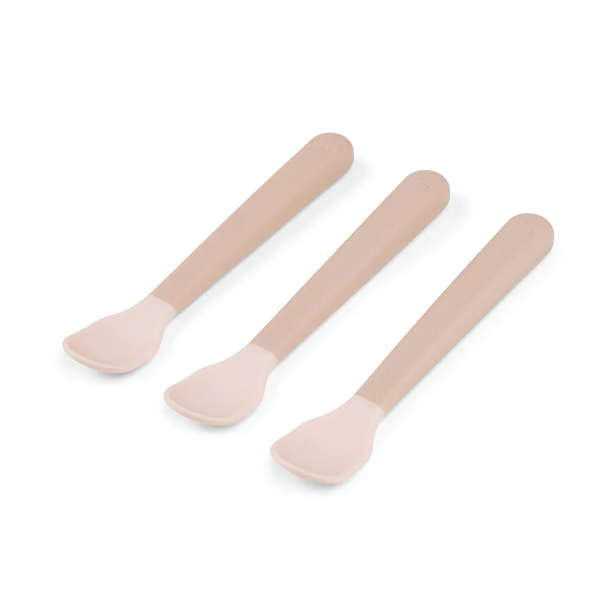 Done by Deer® Foodie Easy-grip Baby Spoon 3-pack Powder - Image 3