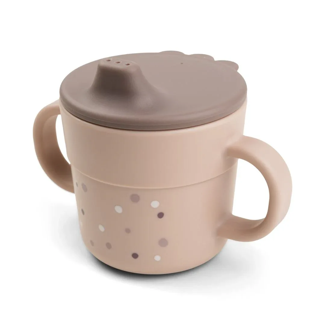 Done by Deer® Foodie Spout Cup Happy Dots Powder - Image 4