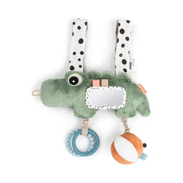 Done by Deer® Hanging activity toy Croco Green