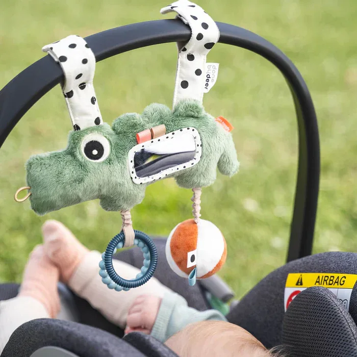 Done by Deer® Hanging activity toy Croco Green - Image 4