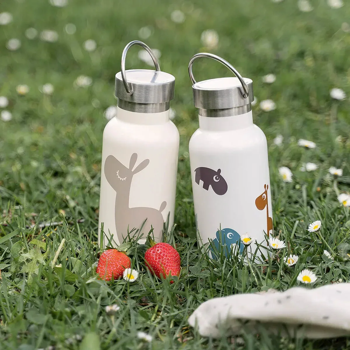 Done by Deer® Insulated bottle 350ml Lalee Sand - Image 4