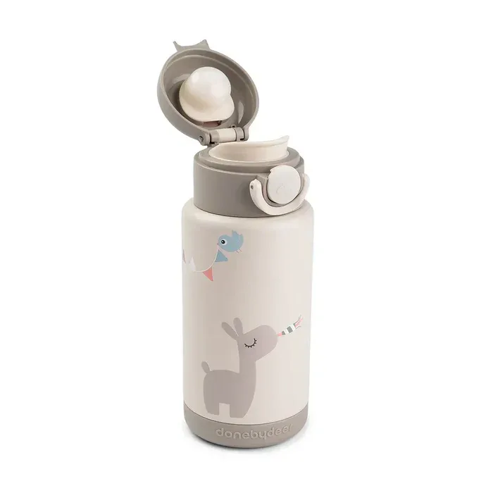 Done by Deer® Insulated bottle 340ml Playground Sand - Image 2