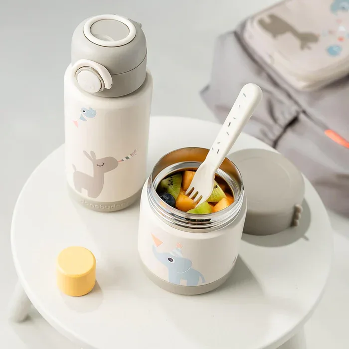Done by Deer® Insulated food jar 300ml Celebration Sand - Image 4