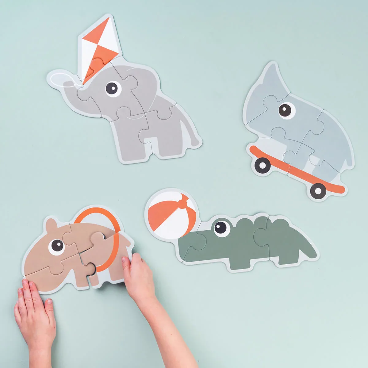 Done by Deer® Jigsaw puzzle set Playground - Image 2