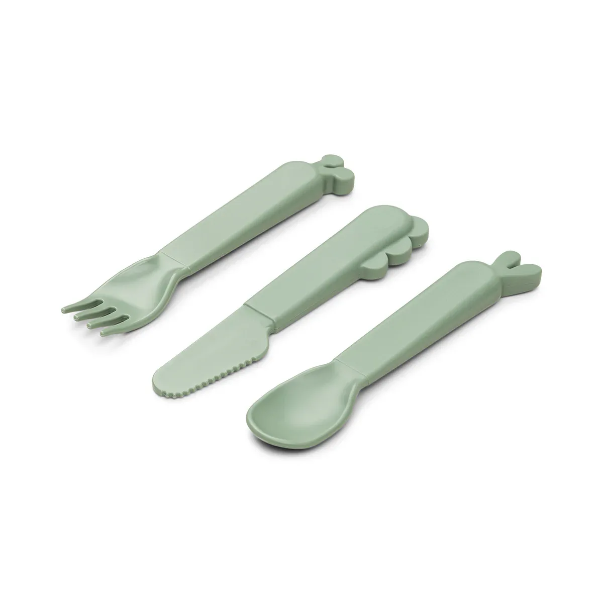 Done by Deer® Kiddish cutlery set Deer friends Green - Image 2
