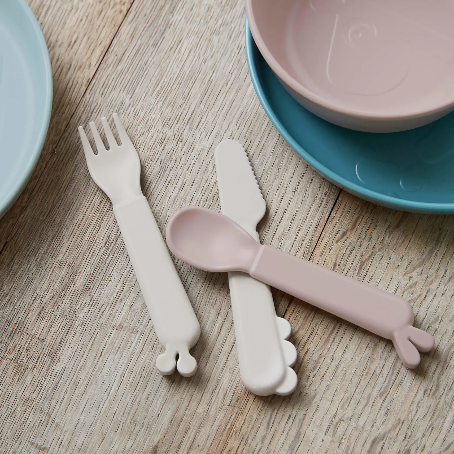 Done by Deer® Kiddish cutlery set Deer friends Green - Image 4
