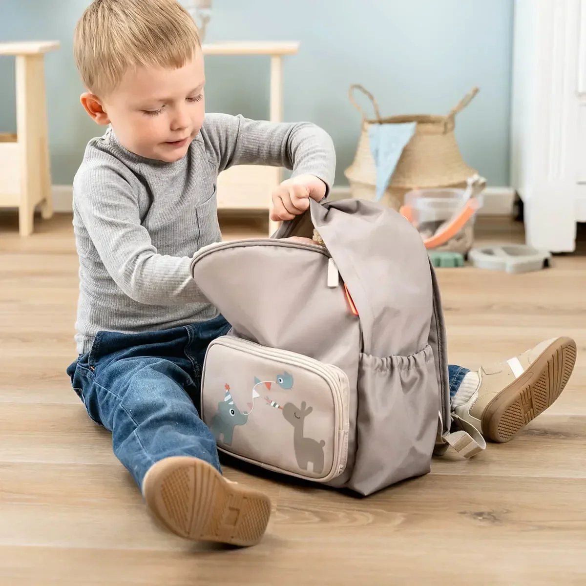 Done by Deer® Kids Backpack Playground Sand 7.5L  - Image 7