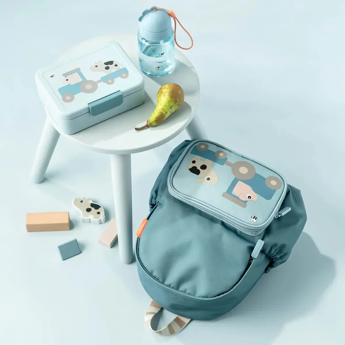 Done by Deer® Kids Backpack Tiny Farm Blue 7,5l - Image 5
