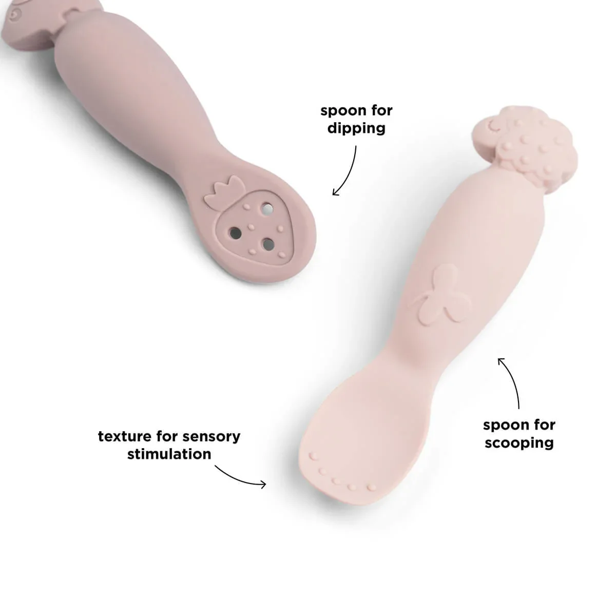 Done by Deer® Learning spoon set Tiny Farm Powder - Image 2