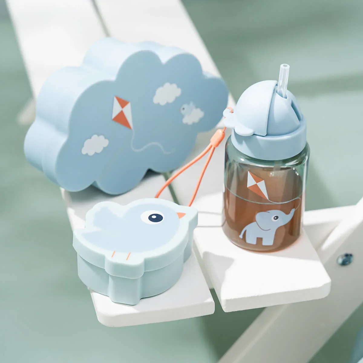 Done by Deer® Lunch & Snack Set Playground Blue - Image 5