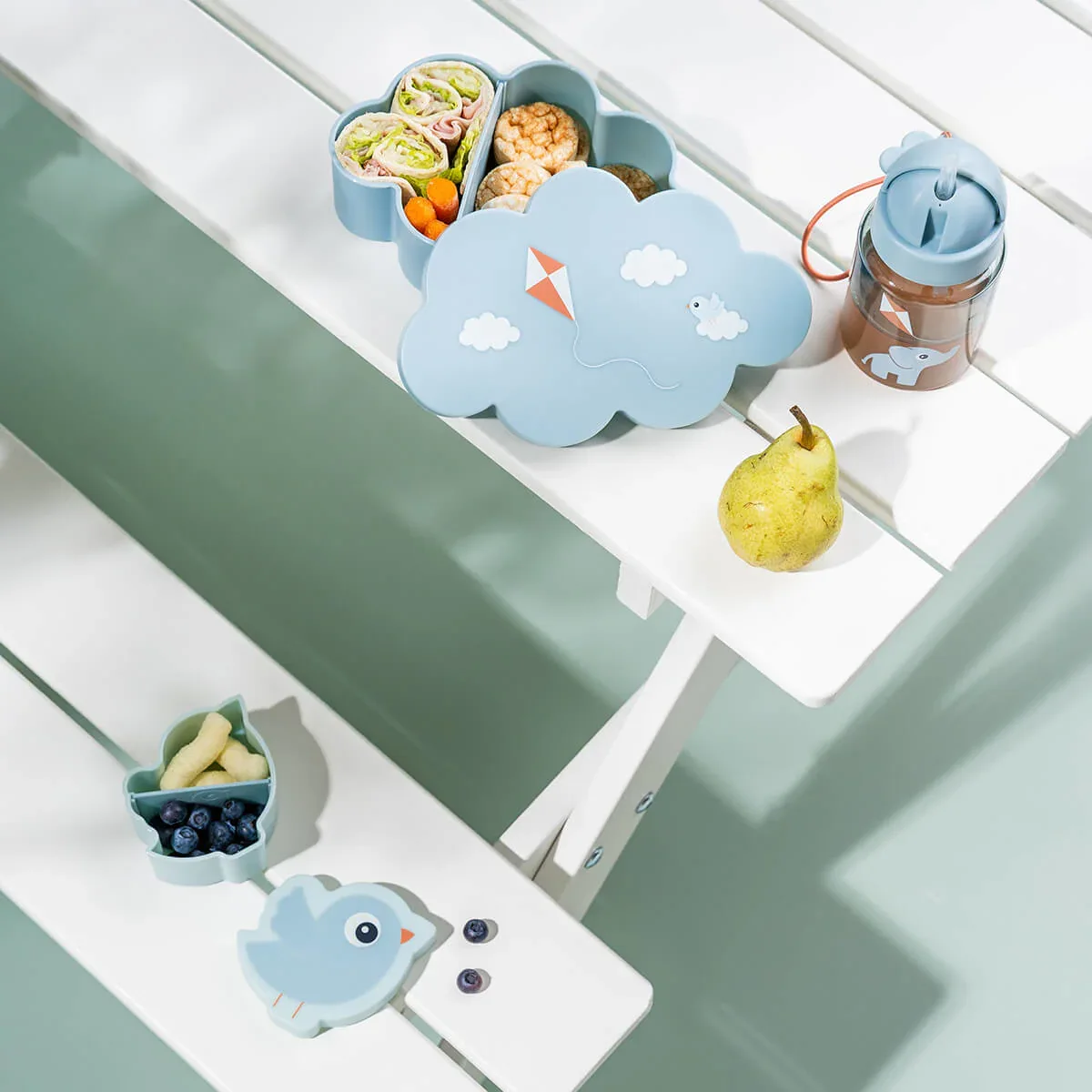 Done by Deer® Lunch & Snack Set Playground Blue - Image 7